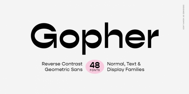 Gopher font preview
