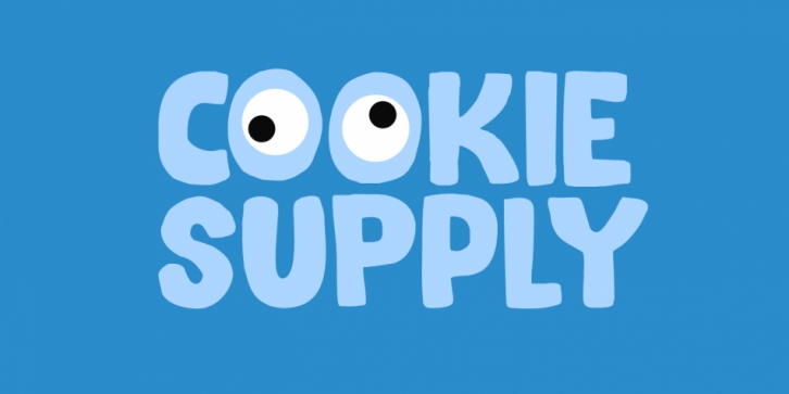 Cookie Supply font preview