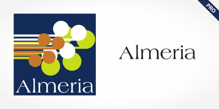Almeria Pro font preview
