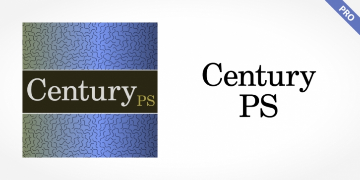 Century PS Pro font preview