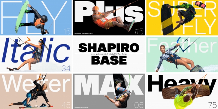 Shapiro Base font preview