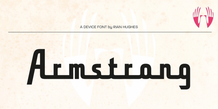 Armstrong font preview