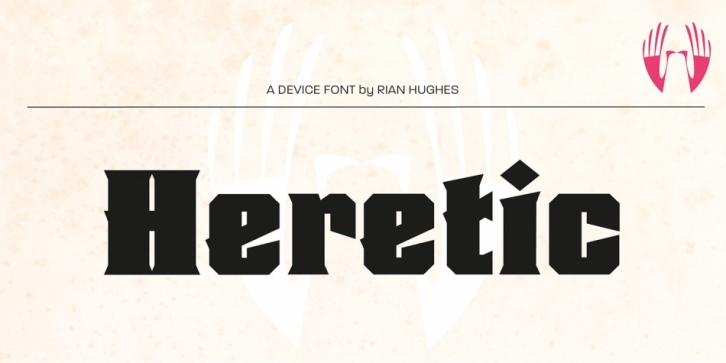 Heretic font preview