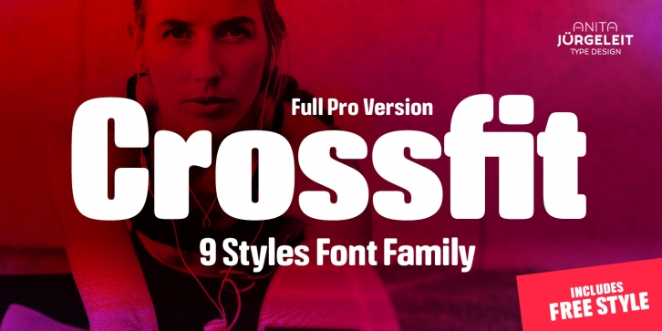 Crossfit font preview