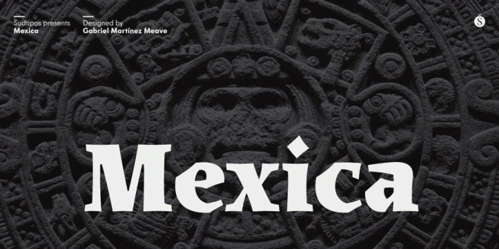 Mexica font preview