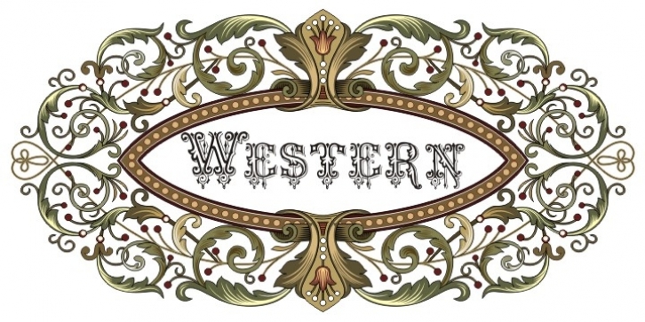 GoodWestern font preview