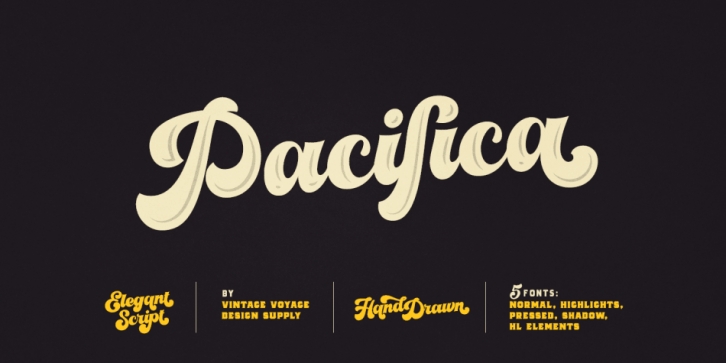 VVDS Pacifica font preview