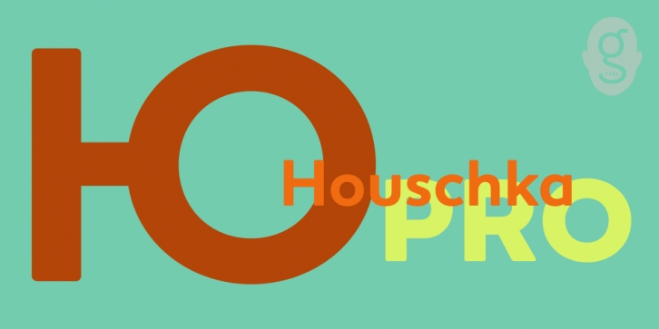 Houschka Pro font preview