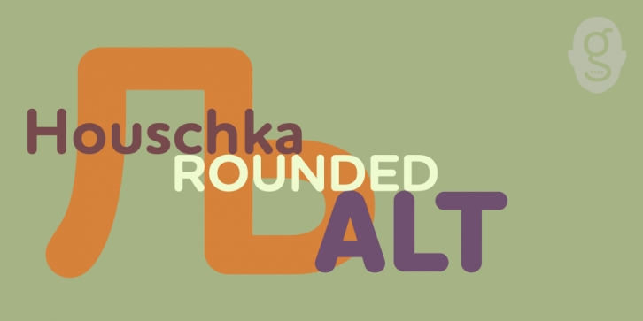 Houschka Rounded Alt font preview