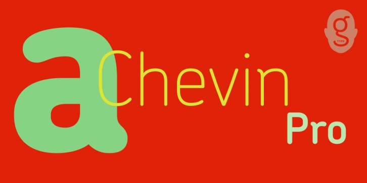 Chevin Pro font preview