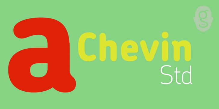 Chevin Std font preview