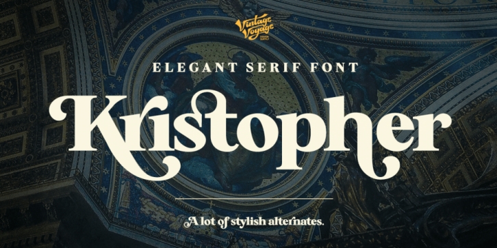 Kristopher font preview