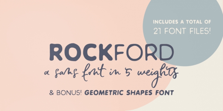 Rockford font preview