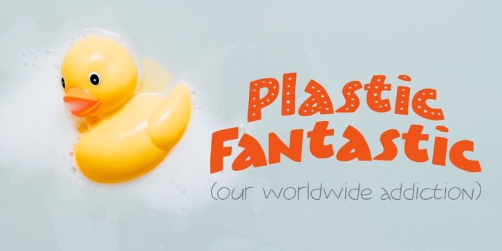 Plastic Fantastic font preview