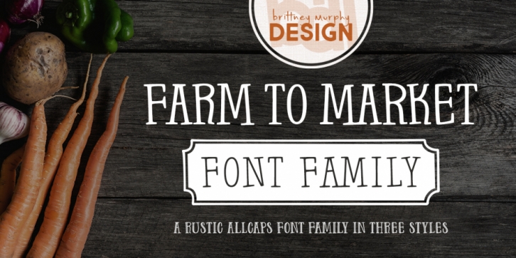 Farm to Market font preview