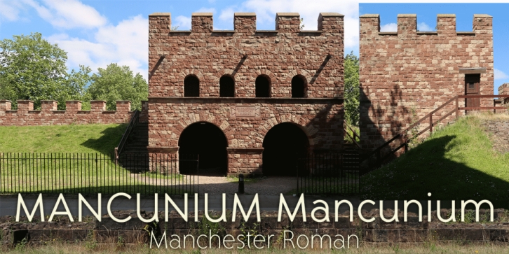 Mancunium font preview
