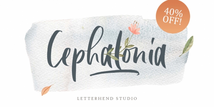 Cephalonia font preview