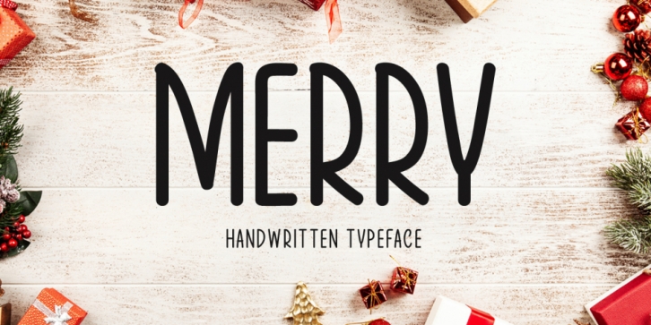 Merry font preview
