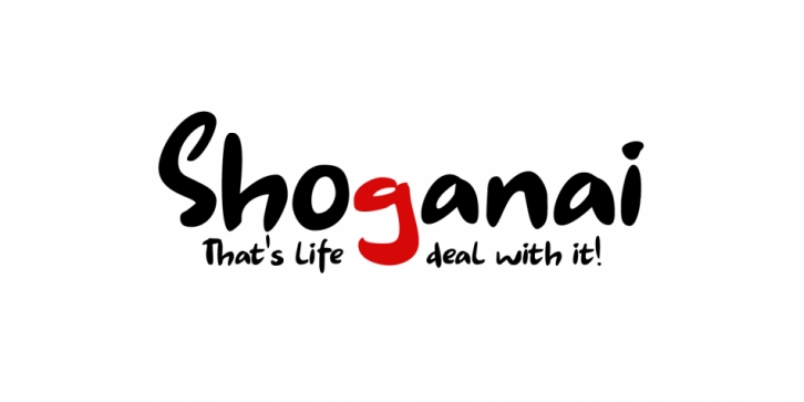 Shoganai font preview