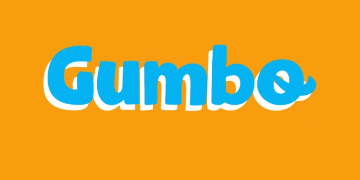 Gumbo font preview
