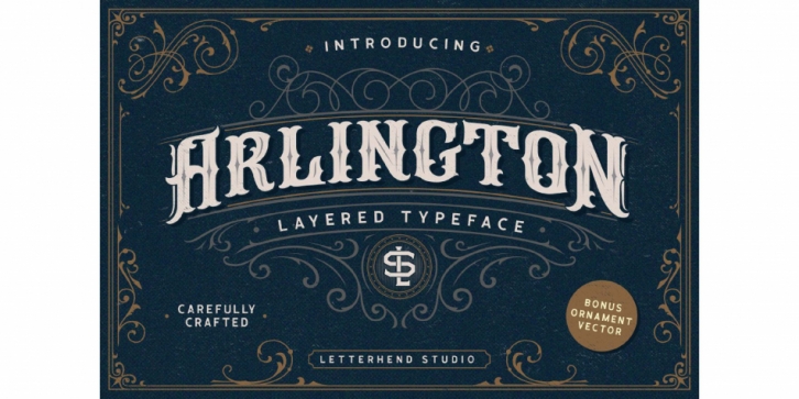 Arlington font preview