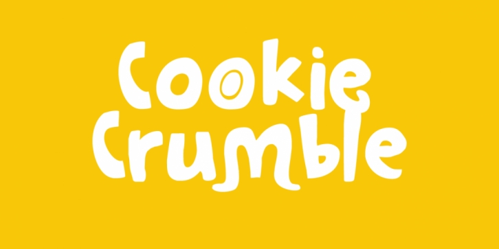Cookie Crumble font preview