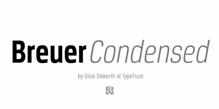 Breuer Condensed font preview