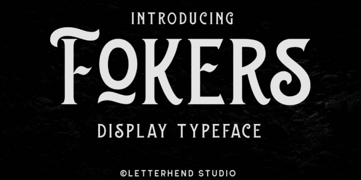 Fokers font preview