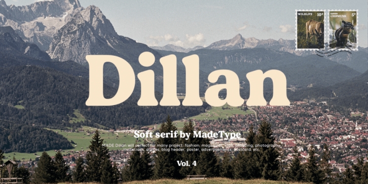MADE Dillan font preview