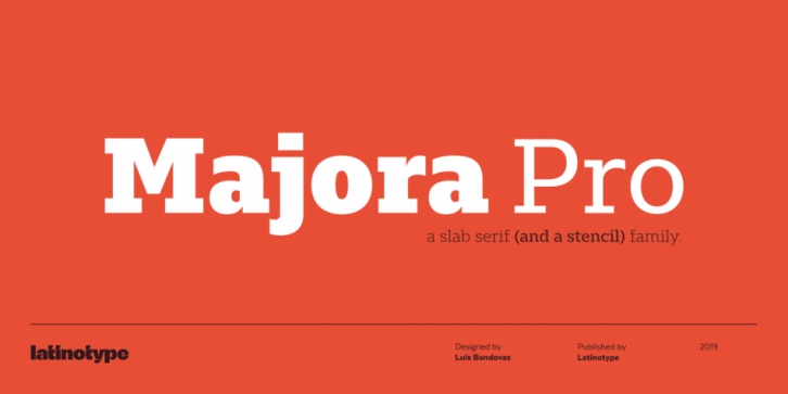 Majora Pro font preview