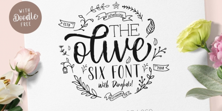Olive - Hand Lettering Tool Kit font preview