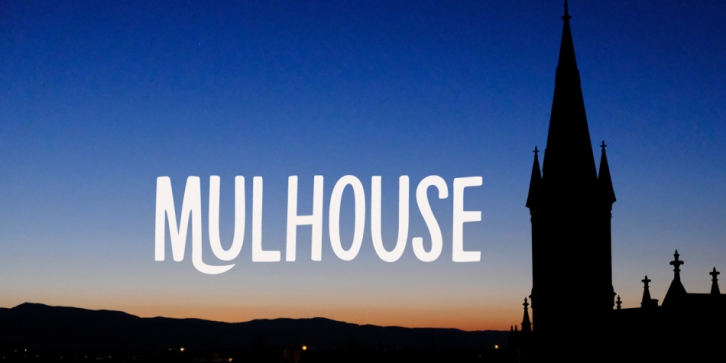 Mulhouse font preview