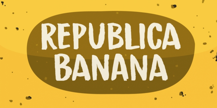 Republica Banana font preview
