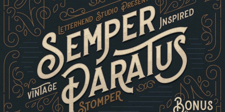 Stomper font preview