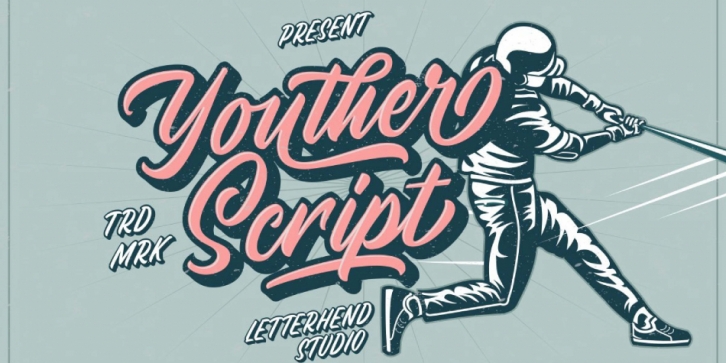 Youther font preview