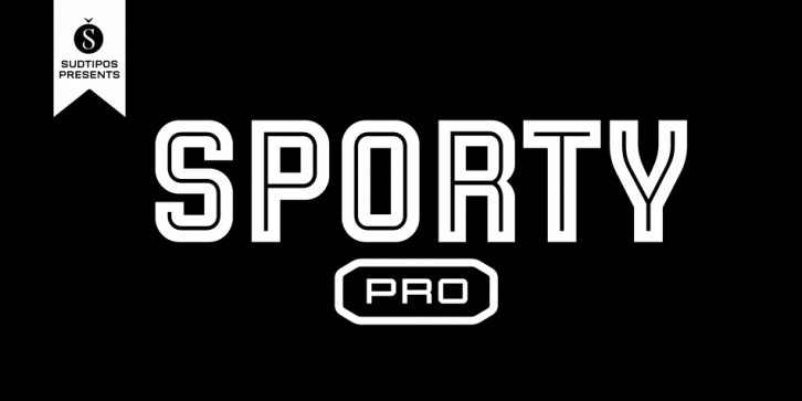 Sporty Pro font preview
