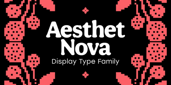 Aesthet Nova font preview