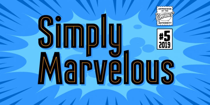 Simply Marvelous font preview