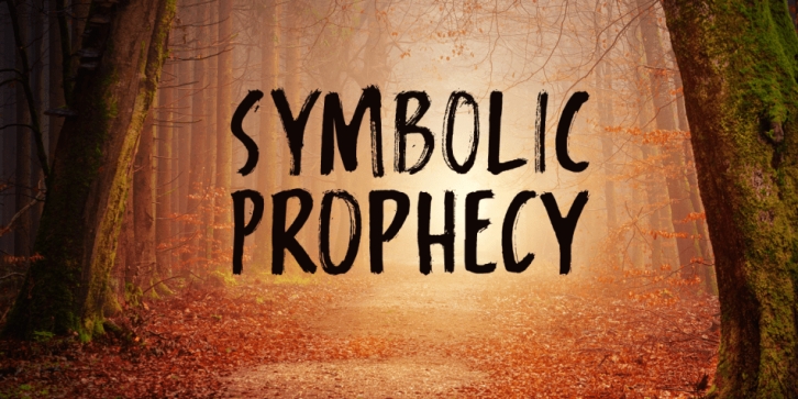 Symbolic Prophecy font preview