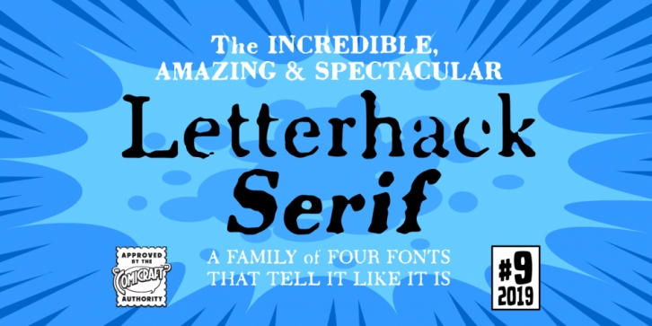 Letterhack Serif font preview