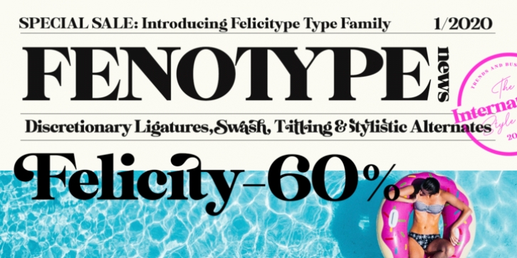 Felicity font preview