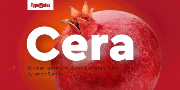 Cera Pro font preview
