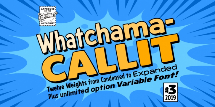 Whatchamacallit font preview