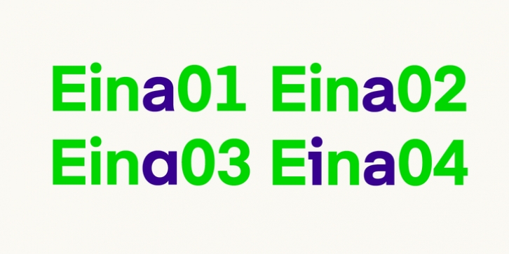 Eina font preview