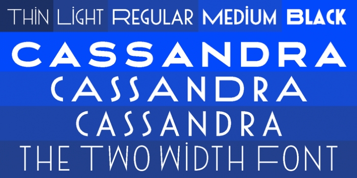 Cassandra Plus font preview