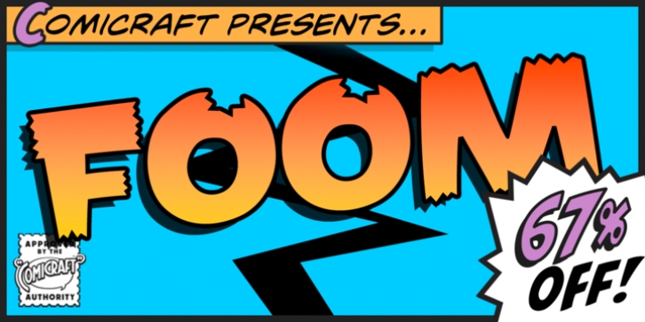 Foom font preview