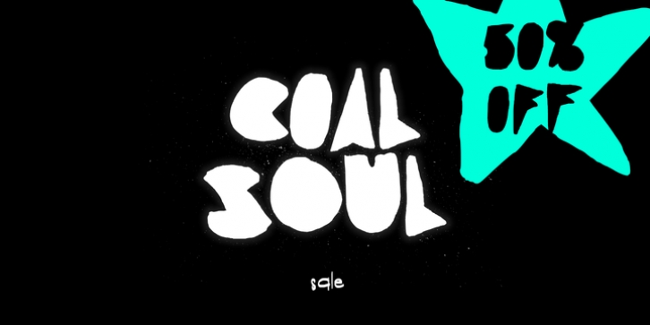 Coal Soul font preview
