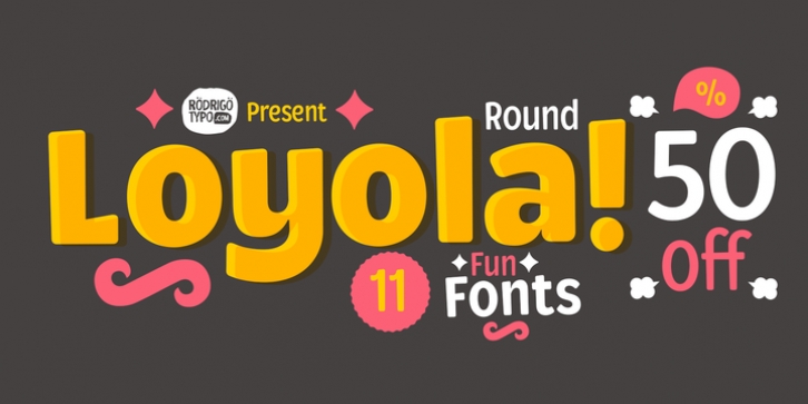 Loyola Round Pro font preview