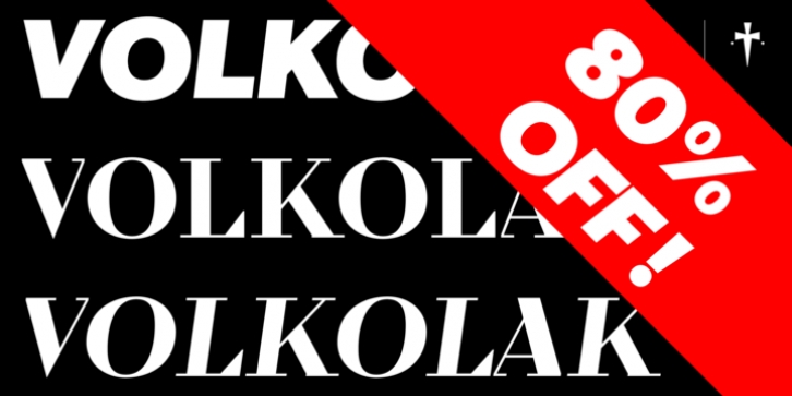 WT Volkolak font preview
