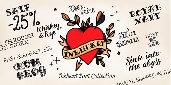 Inkheart font preview
